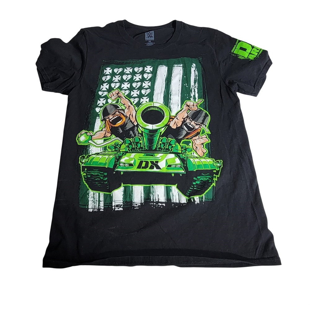 WWE D-Generation X DX Tank Worlds Biggest Member Black Graphic T-Shirt Mens M